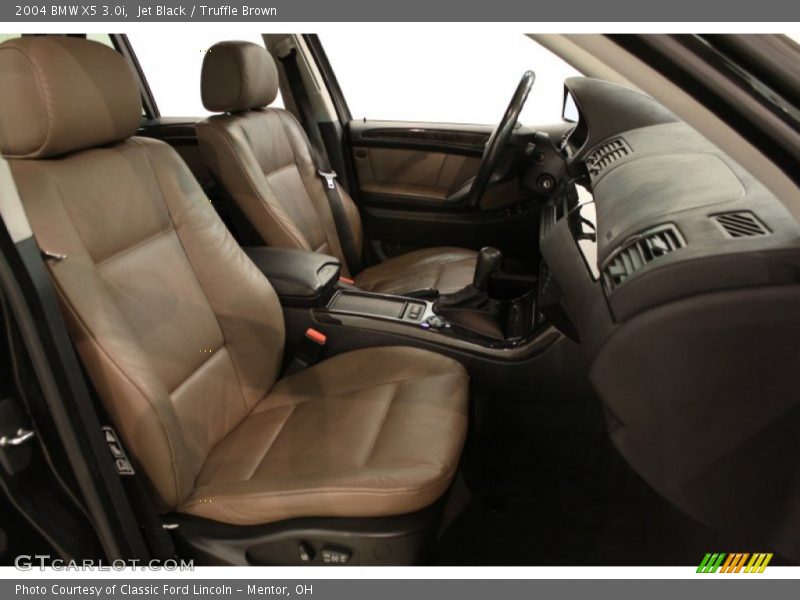 Jet Black / Truffle Brown 2004 BMW X5 3.0i