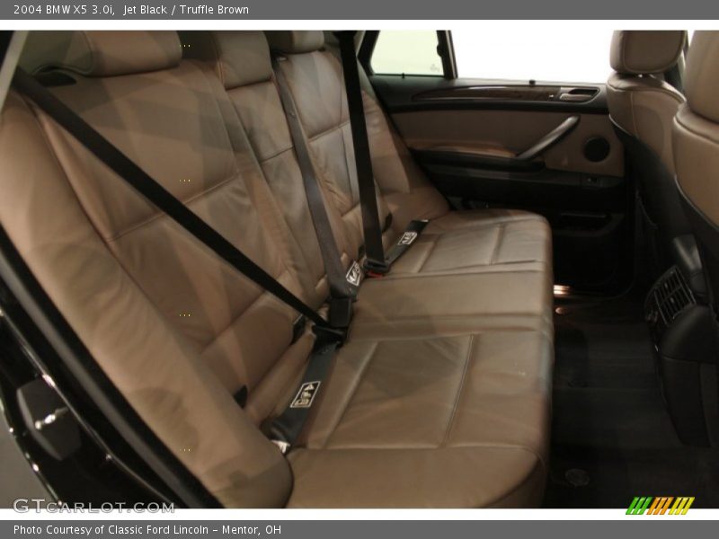 Jet Black / Truffle Brown 2004 BMW X5 3.0i