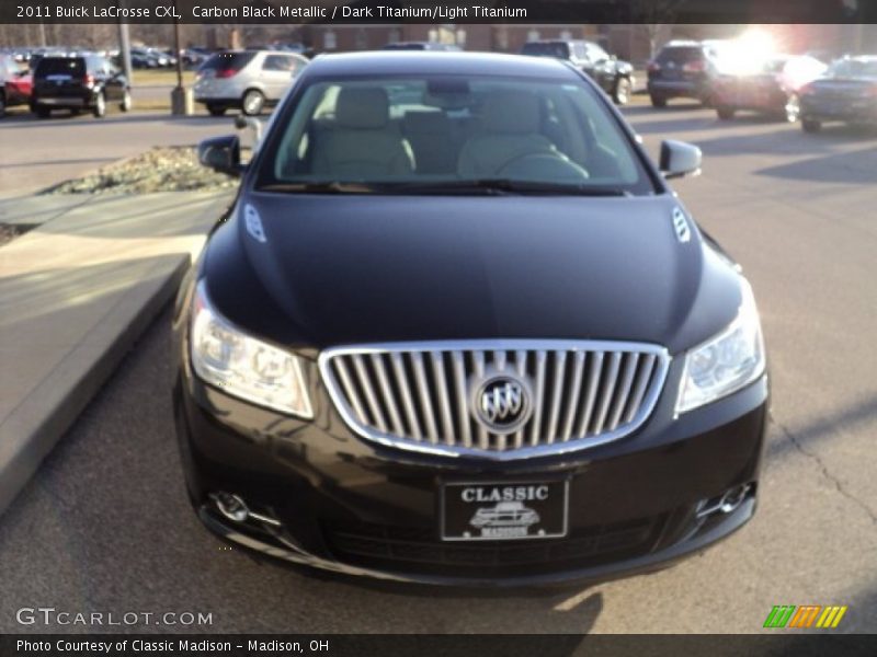 Carbon Black Metallic / Dark Titanium/Light Titanium 2011 Buick LaCrosse CXL