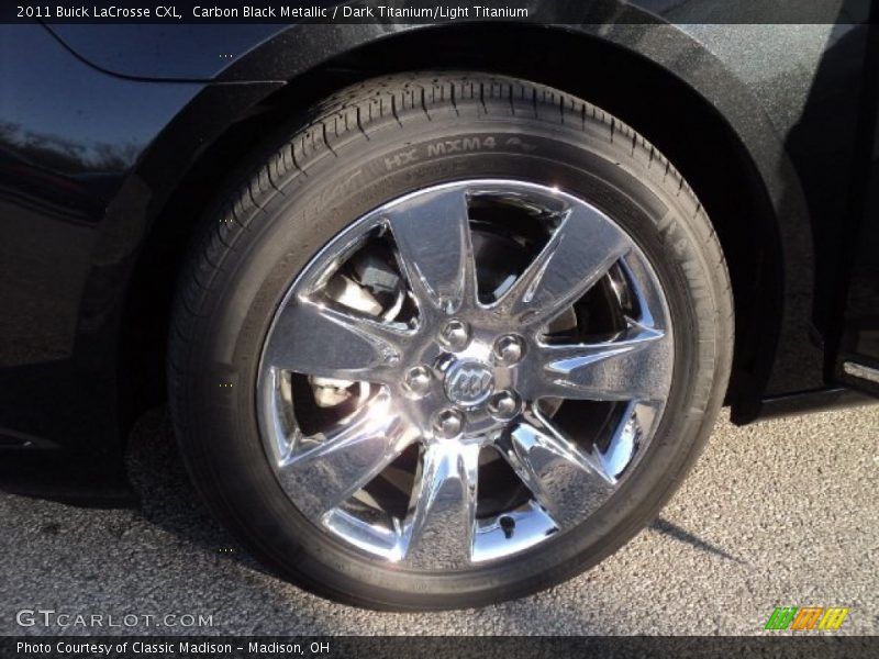 Carbon Black Metallic / Dark Titanium/Light Titanium 2011 Buick LaCrosse CXL