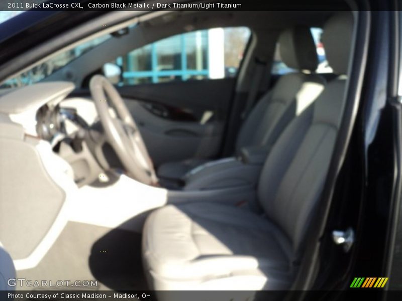 Carbon Black Metallic / Dark Titanium/Light Titanium 2011 Buick LaCrosse CXL