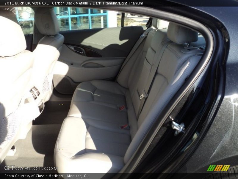 Carbon Black Metallic / Dark Titanium/Light Titanium 2011 Buick LaCrosse CXL