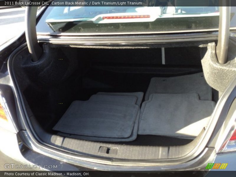 Carbon Black Metallic / Dark Titanium/Light Titanium 2011 Buick LaCrosse CXL