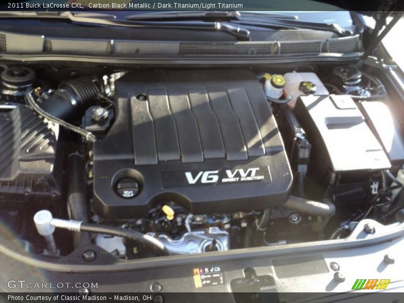 Carbon Black Metallic / Dark Titanium/Light Titanium 2011 Buick LaCrosse CXL