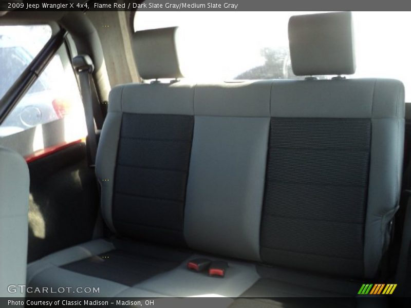 Flame Red / Dark Slate Gray/Medium Slate Gray 2009 Jeep Wrangler X 4x4