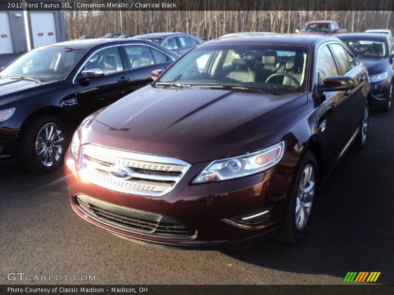 Cinnamon Metallic / Charcoal Black 2012 Ford Taurus SEL