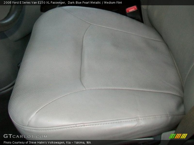 Dark Blue Pearl Metallic / Medium Flint 2008 Ford E Series Van E150 XL Passenger