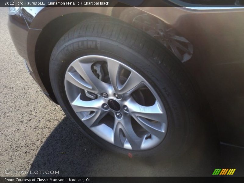 Cinnamon Metallic / Charcoal Black 2012 Ford Taurus SEL
