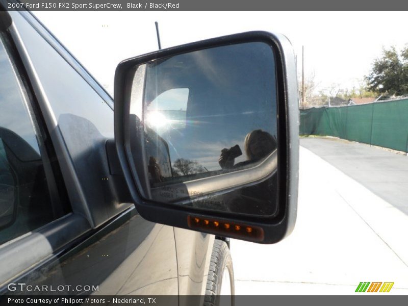 Black / Black/Red 2007 Ford F150 FX2 Sport SuperCrew