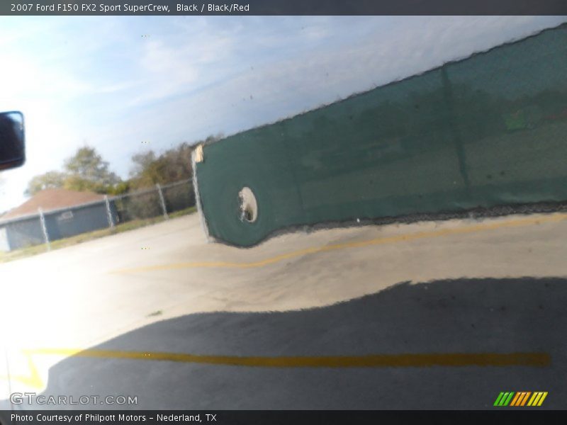 Black / Black/Red 2007 Ford F150 FX2 Sport SuperCrew