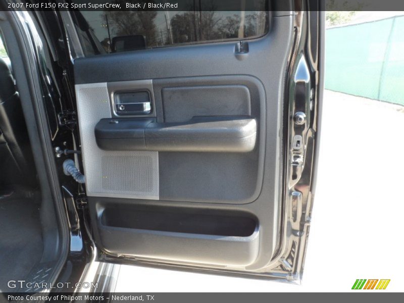 Black / Black/Red 2007 Ford F150 FX2 Sport SuperCrew