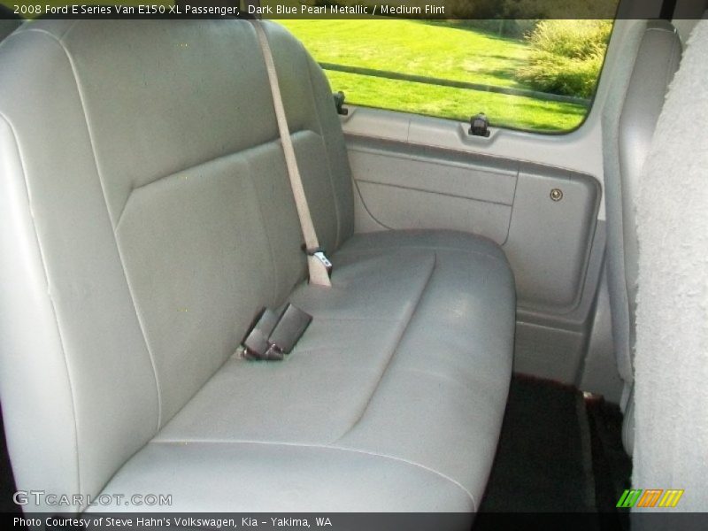 Dark Blue Pearl Metallic / Medium Flint 2008 Ford E Series Van E150 XL Passenger
