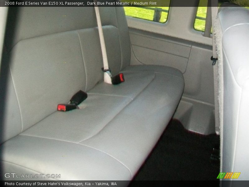 Dark Blue Pearl Metallic / Medium Flint 2008 Ford E Series Van E150 XL Passenger