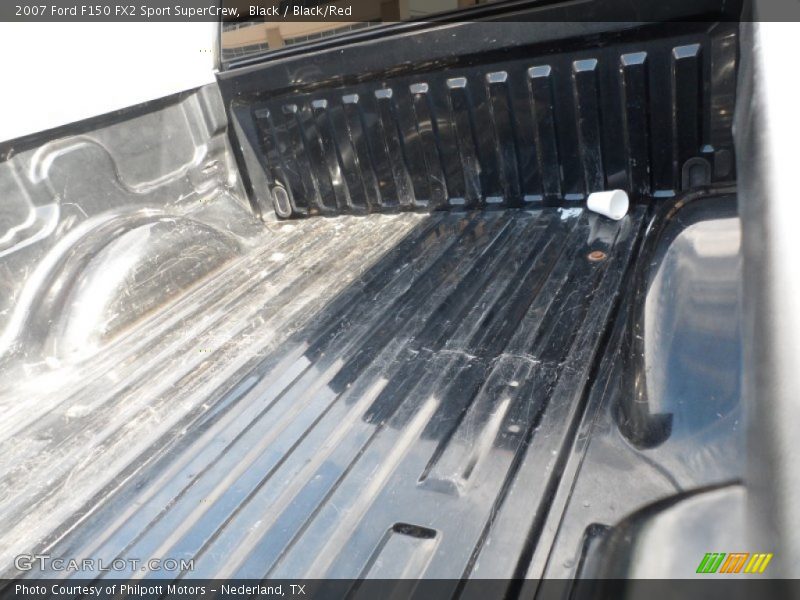 Black / Black/Red 2007 Ford F150 FX2 Sport SuperCrew