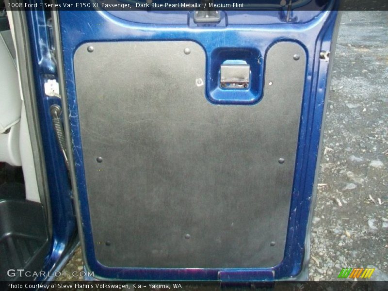 Dark Blue Pearl Metallic / Medium Flint 2008 Ford E Series Van E150 XL Passenger