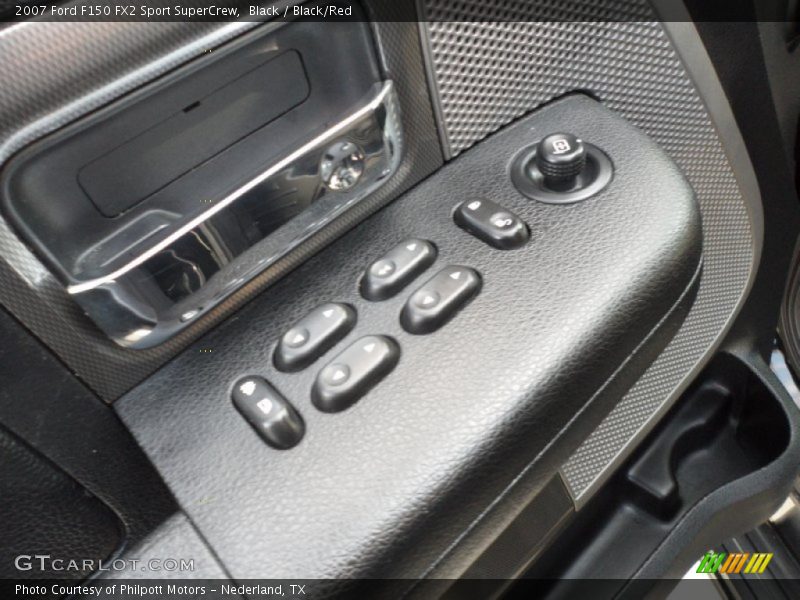Black / Black/Red 2007 Ford F150 FX2 Sport SuperCrew