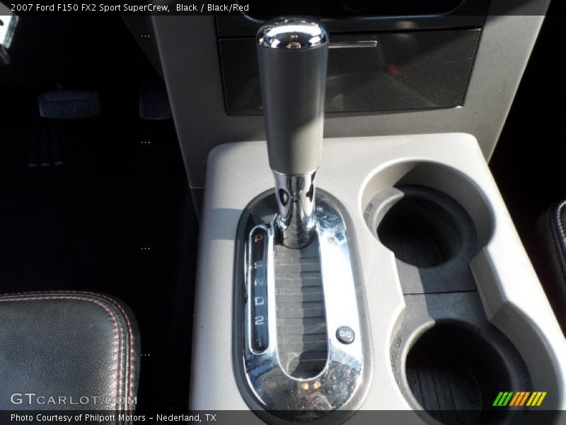 Black / Black/Red 2007 Ford F150 FX2 Sport SuperCrew