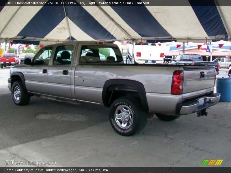 Light Pewter Metallic / Dark Charcoal 2003 Chevrolet Silverado 2500HD LS Crew Cab