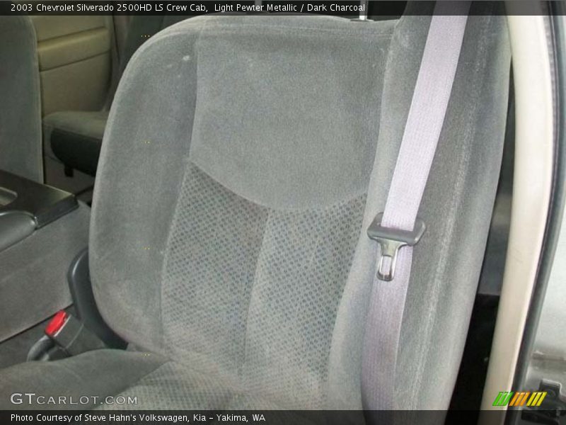 Light Pewter Metallic / Dark Charcoal 2003 Chevrolet Silverado 2500HD LS Crew Cab