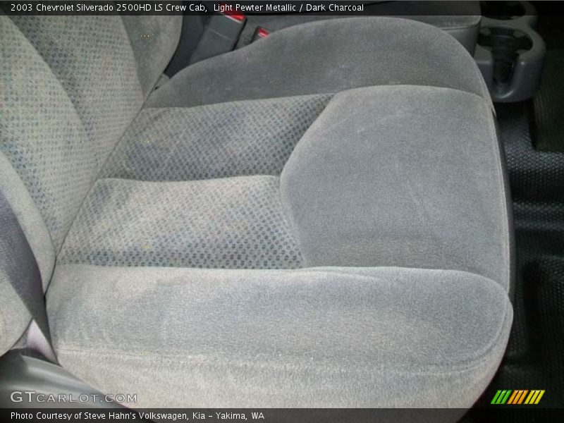 Light Pewter Metallic / Dark Charcoal 2003 Chevrolet Silverado 2500HD LS Crew Cab