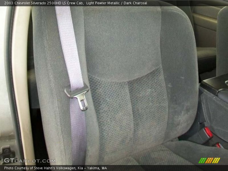Light Pewter Metallic / Dark Charcoal 2003 Chevrolet Silverado 2500HD LS Crew Cab