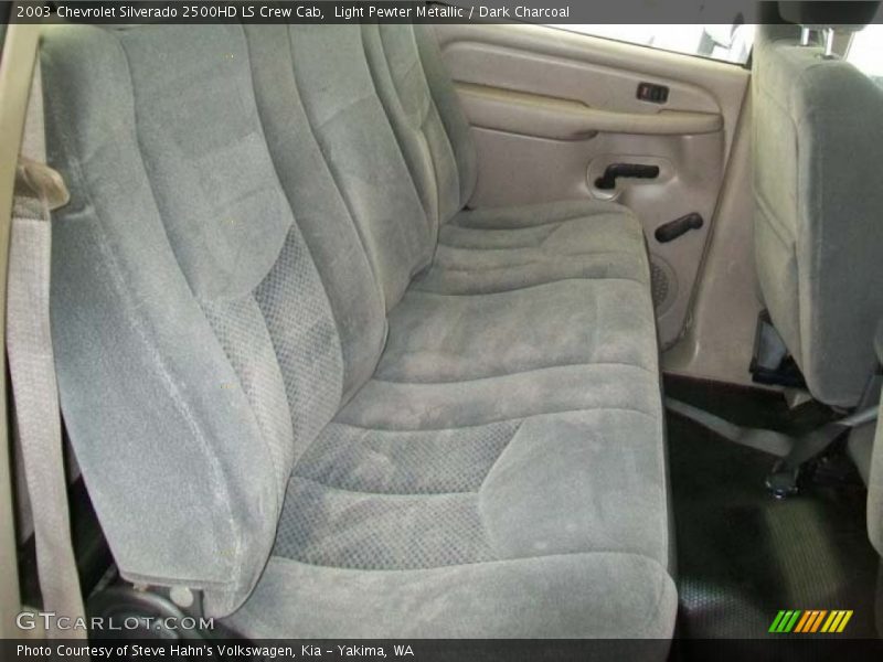 Light Pewter Metallic / Dark Charcoal 2003 Chevrolet Silverado 2500HD LS Crew Cab