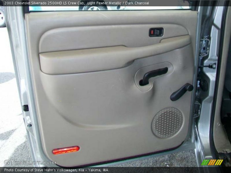 Light Pewter Metallic / Dark Charcoal 2003 Chevrolet Silverado 2500HD LS Crew Cab