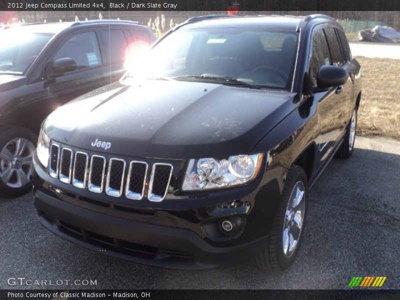 Black / Dark Slate Gray 2012 Jeep Compass Limited 4x4