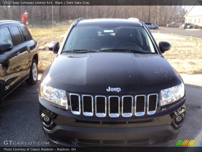 Black / Dark Slate Gray 2012 Jeep Compass Limited 4x4