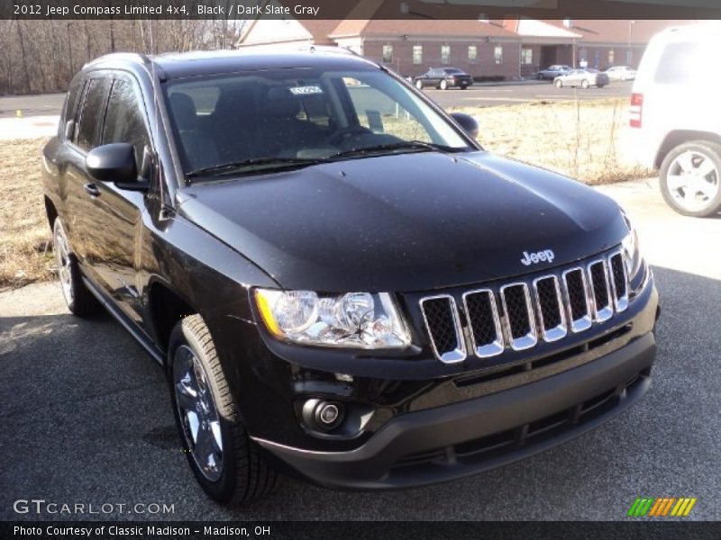 Black / Dark Slate Gray 2012 Jeep Compass Limited 4x4