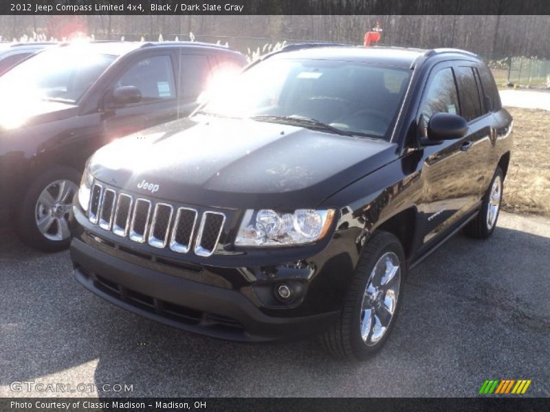 Black / Dark Slate Gray 2012 Jeep Compass Limited 4x4