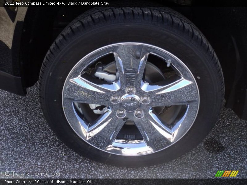 Black / Dark Slate Gray 2012 Jeep Compass Limited 4x4