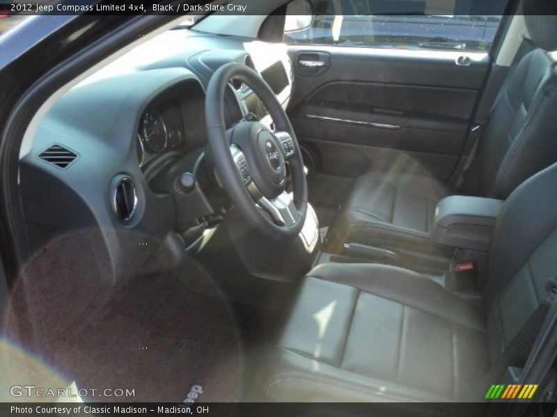 Black / Dark Slate Gray 2012 Jeep Compass Limited 4x4
