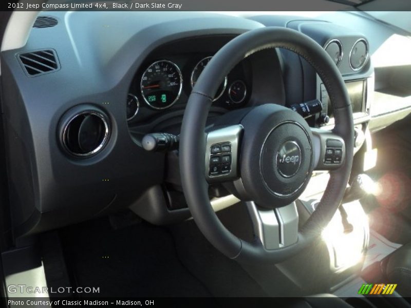 Black / Dark Slate Gray 2012 Jeep Compass Limited 4x4