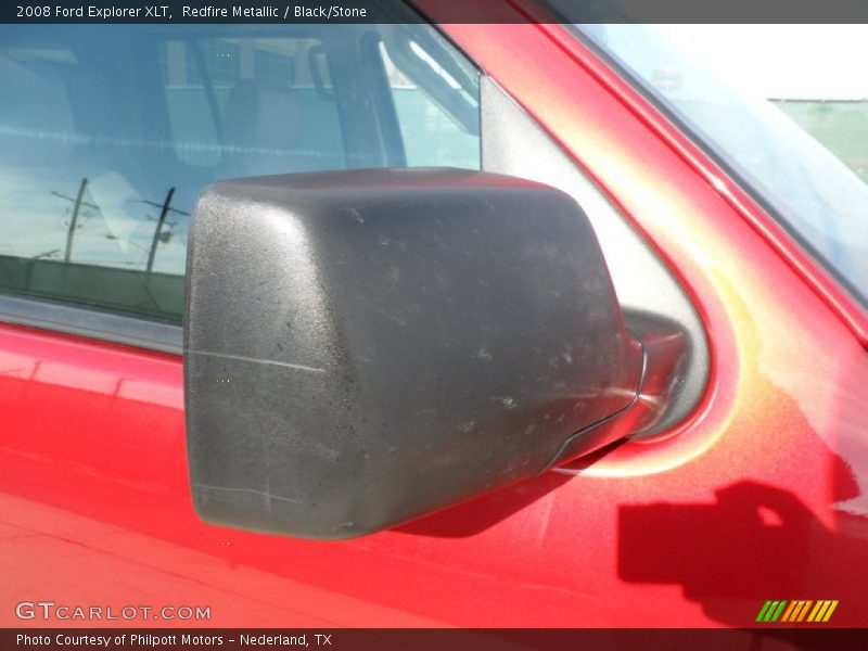 Redfire Metallic / Black/Stone 2008 Ford Explorer XLT