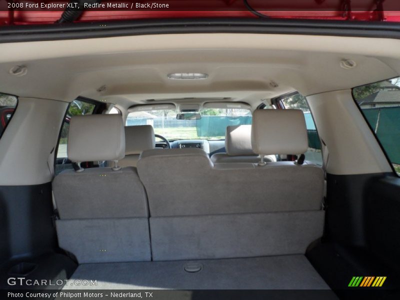 Redfire Metallic / Black/Stone 2008 Ford Explorer XLT