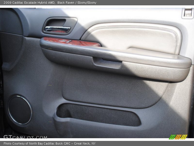 Black Raven / Ebony/Ebony 2009 Cadillac Escalade Hybrid AWD