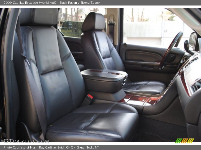 Black Raven / Ebony/Ebony 2009 Cadillac Escalade Hybrid AWD