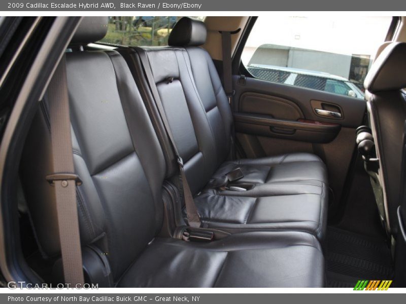 Black Raven / Ebony/Ebony 2009 Cadillac Escalade Hybrid AWD