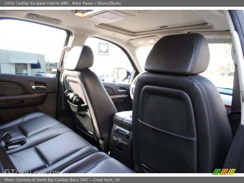 Black Raven / Ebony/Ebony 2009 Cadillac Escalade Hybrid AWD