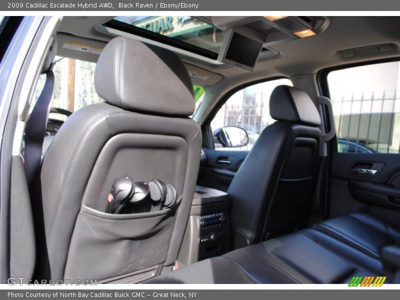 Black Raven / Ebony/Ebony 2009 Cadillac Escalade Hybrid AWD