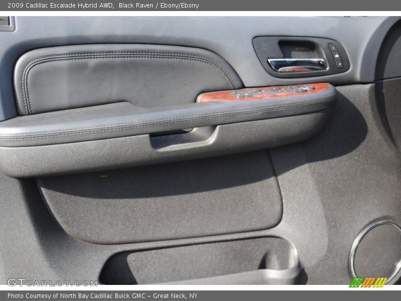 Black Raven / Ebony/Ebony 2009 Cadillac Escalade Hybrid AWD