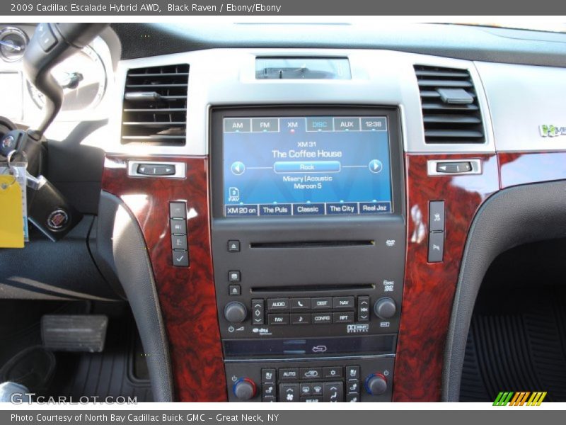 Black Raven / Ebony/Ebony 2009 Cadillac Escalade Hybrid AWD