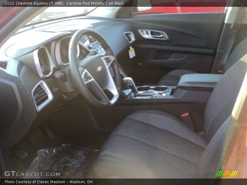 Cardinal Red Metallic / Jet Black 2012 Chevrolet Equinox LT AWD