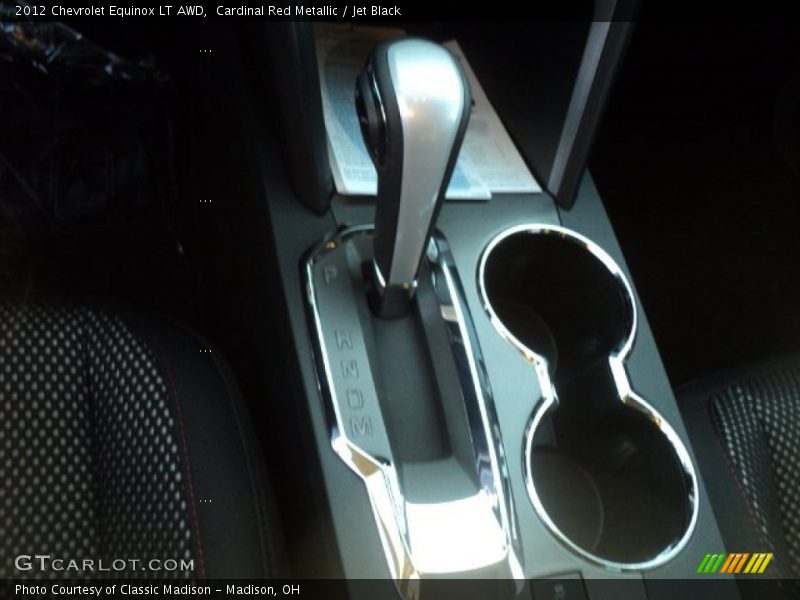 Cardinal Red Metallic / Jet Black 2012 Chevrolet Equinox LT AWD