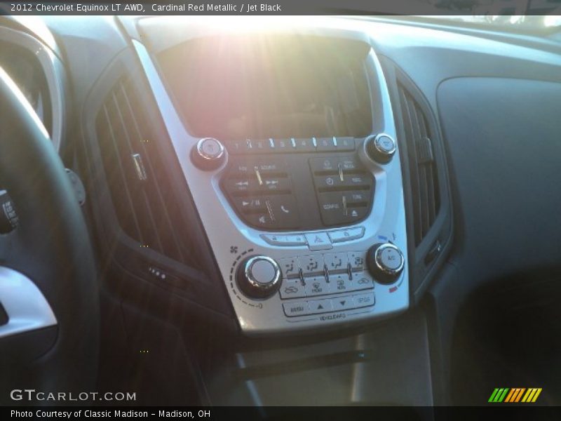 Cardinal Red Metallic / Jet Black 2012 Chevrolet Equinox LT AWD