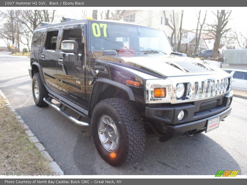 Black / Ebony Black 2007 Hummer H2 SUV