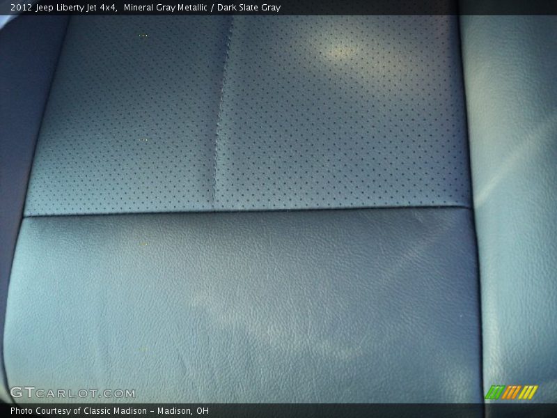 Mineral Gray Metallic / Dark Slate Gray 2012 Jeep Liberty Jet 4x4