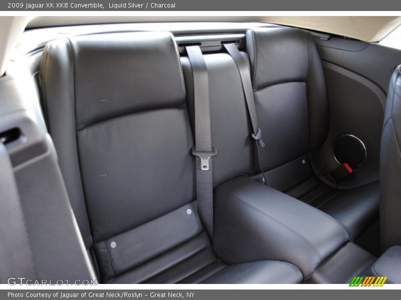 Liquid Silver / Charcoal 2009 Jaguar XK XK8 Convertible