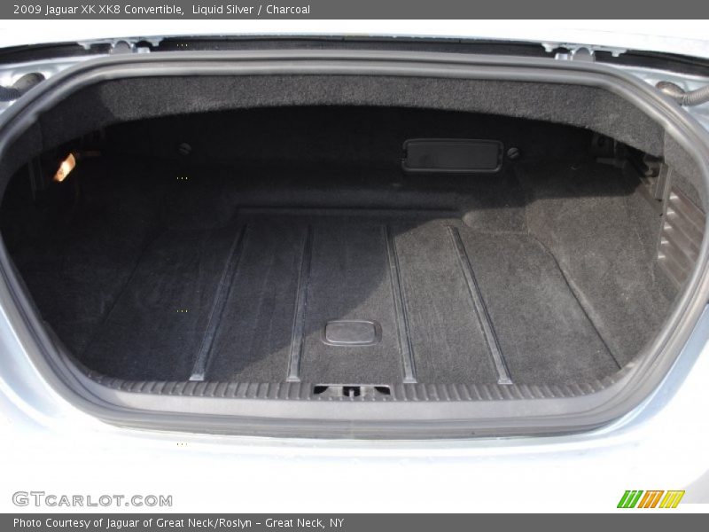 Liquid Silver / Charcoal 2009 Jaguar XK XK8 Convertible